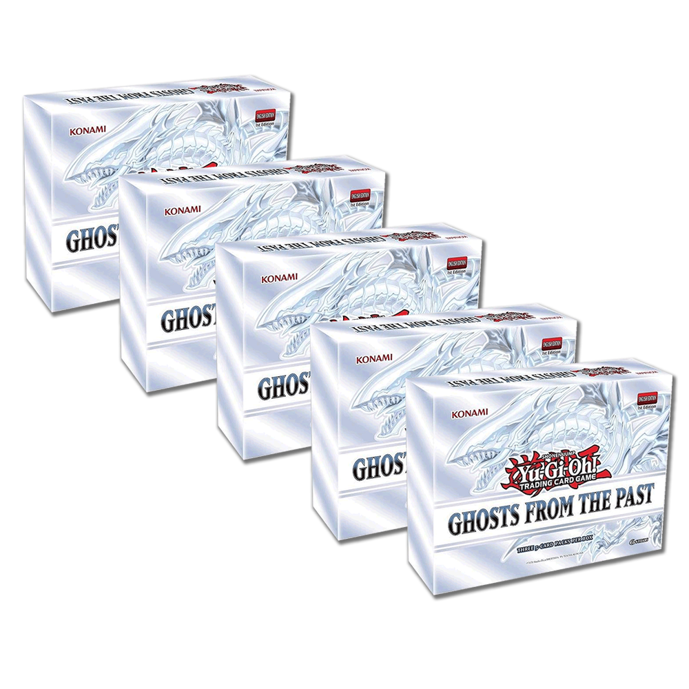 YUGIOH - GHOSTS FROM THE PAST - 1ST EDITION - (DISPLAY OF 5) | The Time Vault CA