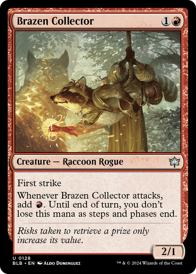 Brazen Collector [Bloomburrow] | The Time Vault CA