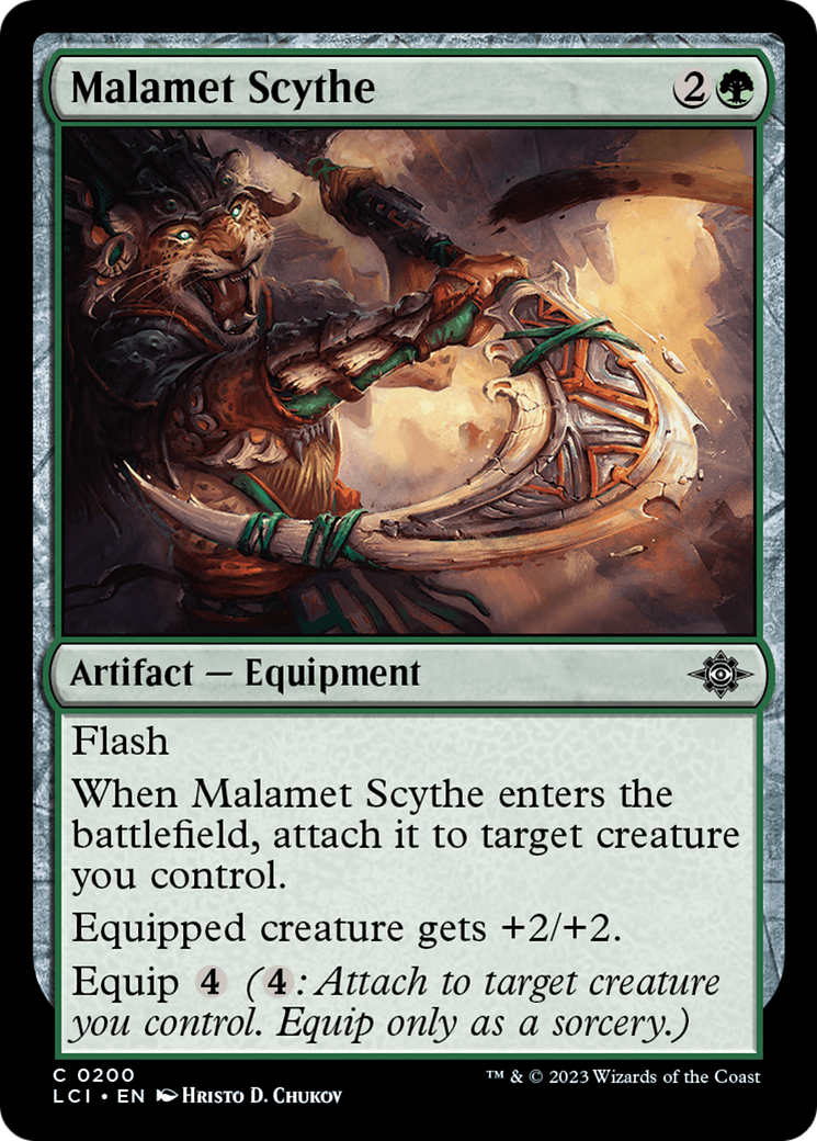 Malamet Scythe [The Lost Caverns of Ixalan] | The Time Vault CA