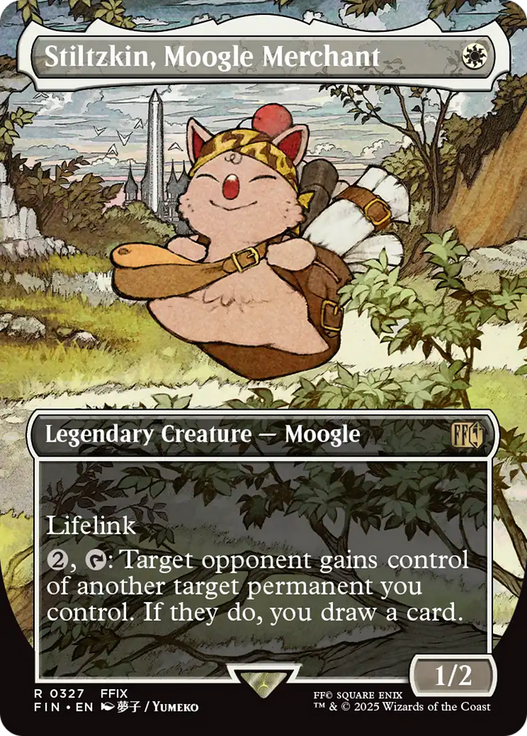 Stiltzkin, Moogle Merchant (Borderless) [FINAL FANTASY] | The Time Vault CA