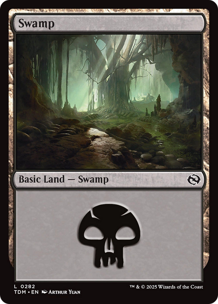 Swamp (0282) [Tarkir: Dragonstorm] | The Time Vault CA