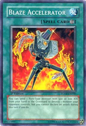 Blaze Accelerator [FOTB-EN040] Common | The Time Vault CA