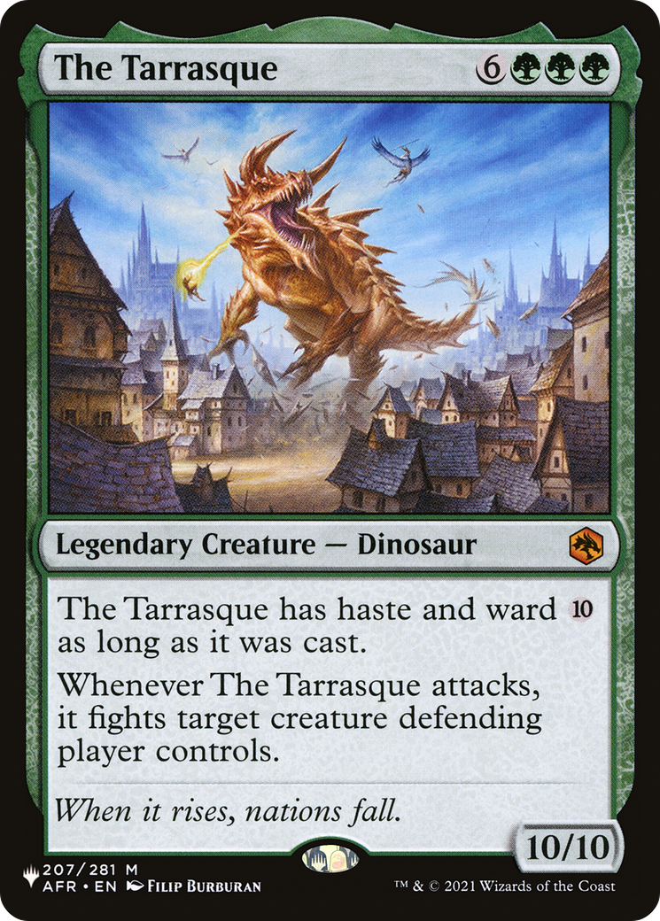 The Tarrasque [The List] | The Time Vault CA