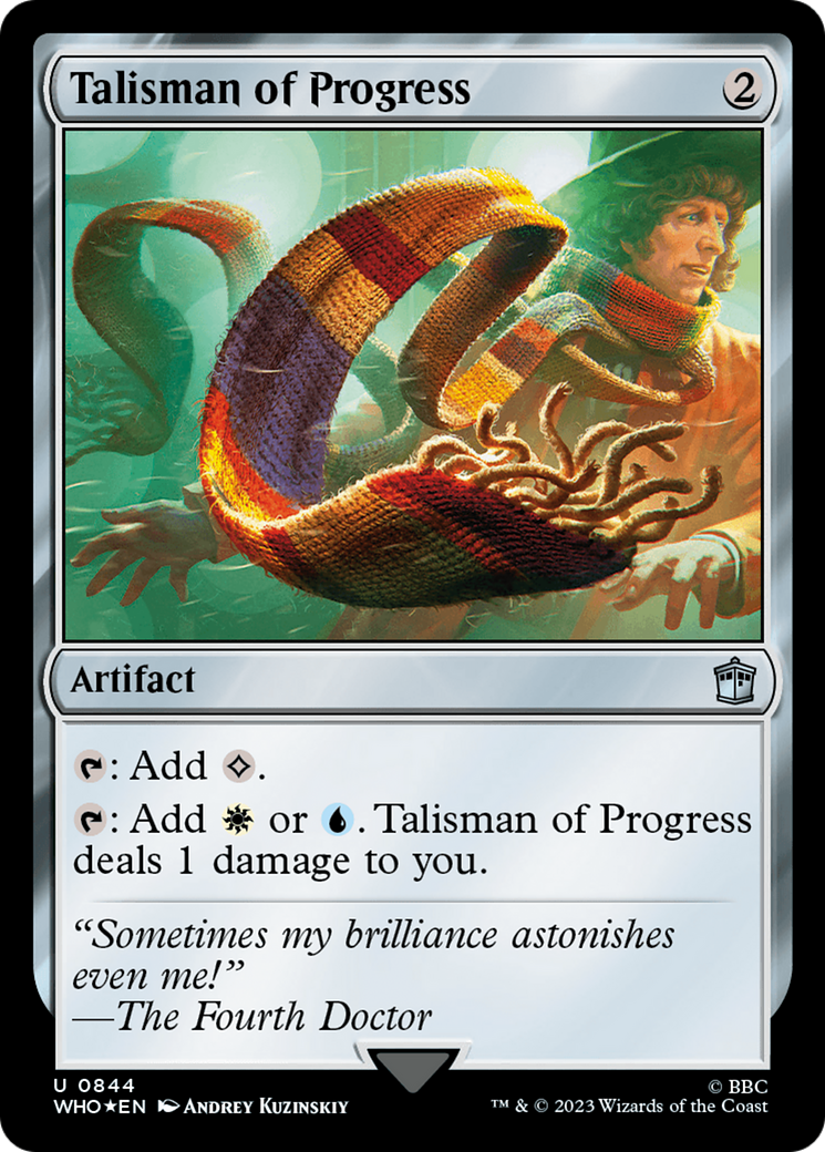 Talisman of Progress (Surge Foil) [Doctor Who] | The Time Vault CA