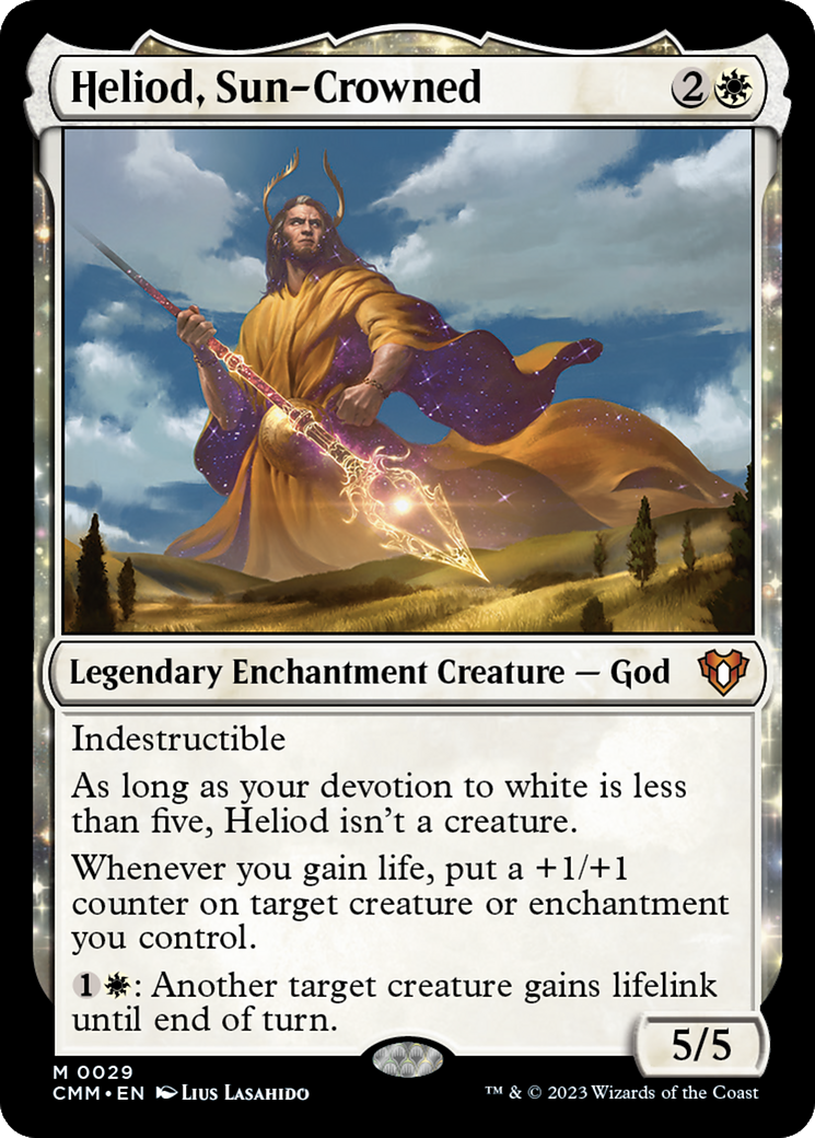 Heliod, Sun-Crowned [Commander Masters] | The Time Vault CA