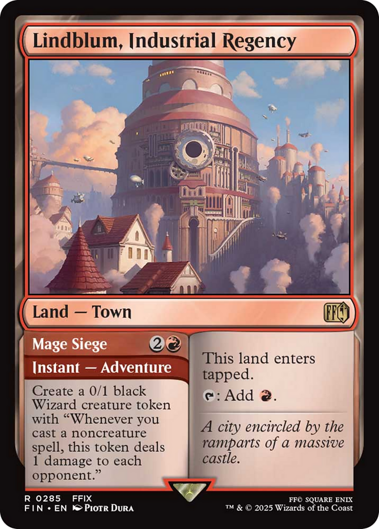 Lindblum, Industrial Regency [FINAL FANTASY] | The Time Vault CA