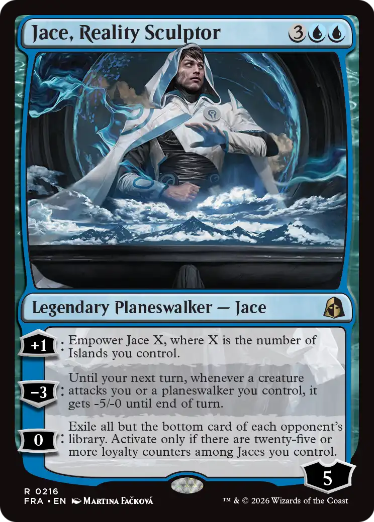 Jace, Reality Sculptor [Reality Fracture] | The Time Vault CA