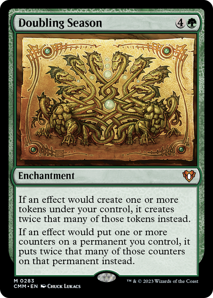 Doubling Season [Commander Masters] | The Time Vault CA