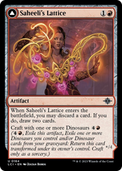 Saheeli's Lattice // Mastercraft Raptor [The Lost Caverns of Ixalan] | The Time Vault CA
