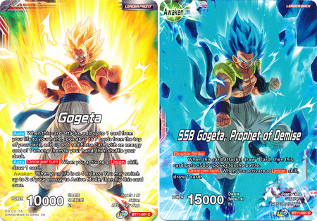 Gogeta // SSB Gogeta, Prophet of Demise (BT11-001) [Vermilion Bloodline 2nd Edition] | The Time Vault CA