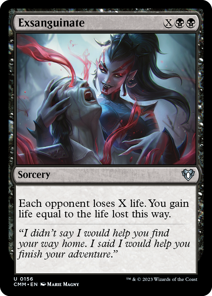 Exsanguinate [Commander Masters] | The Time Vault CA