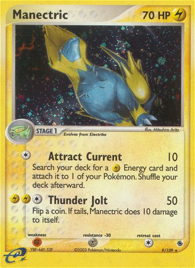 Manectric (9/109) [EX: Ruby & Sapphire] | The Time Vault CA