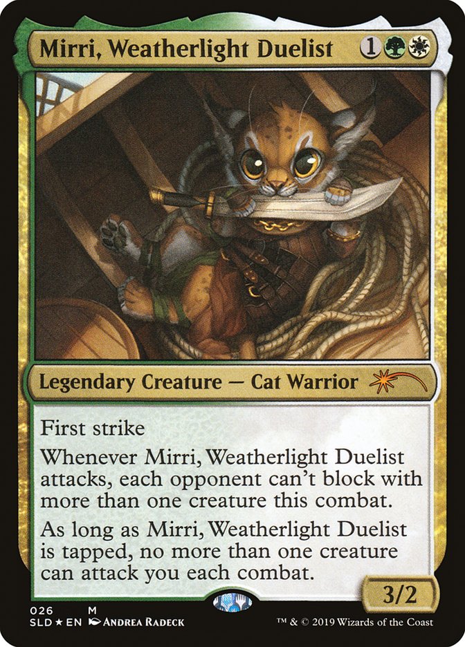 Mirri, Weatherlight Duelist [Secret Lair Drop Series] | The Time Vault CA