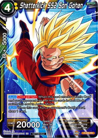 Shatterkick SS2 Son Gohan (P-099) [Promotion Cards] | The Time Vault CA