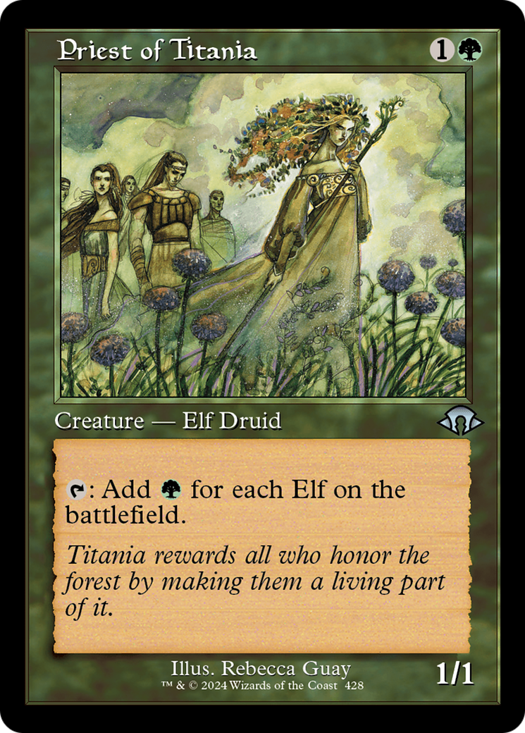 Priest of Titania (Retro) [Modern Horizons 3] | The Time Vault CA
