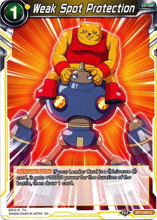Weak Spot Protection (BT7-095) [Assault of the Saiyans] | The Time Vault CA