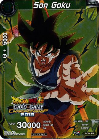 Son Goku (P-066) [Promotion Cards] | The Time Vault CA