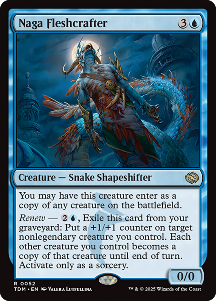 Naga Fleshcrafter [Tarkir: Dragonstorm] | The Time Vault CA
