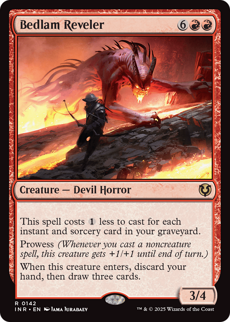 Bedlam Reveler [Innistrad Remastered] | The Time Vault CA