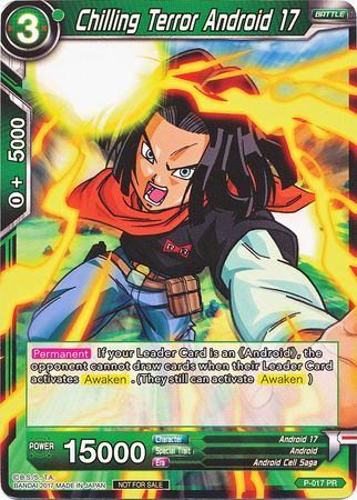Chilling Terror Android 17 (Foil) (P-017) [Promotion Cards] | The Time Vault CA