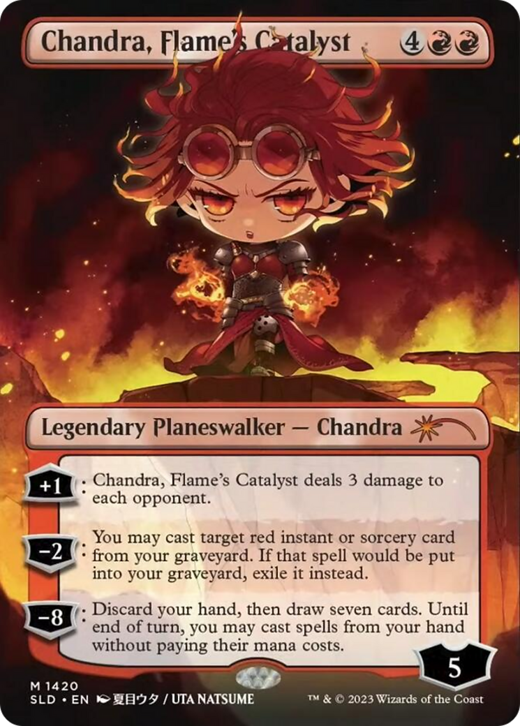 Chandra, Flame's Catalyst (Rainbow Foil) [Secret Lair Drop Series] | The Time Vault CA