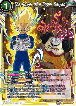 The Power of a Super Saiyan (BT13-120) [Supreme Rivalry] | The Time Vault CA