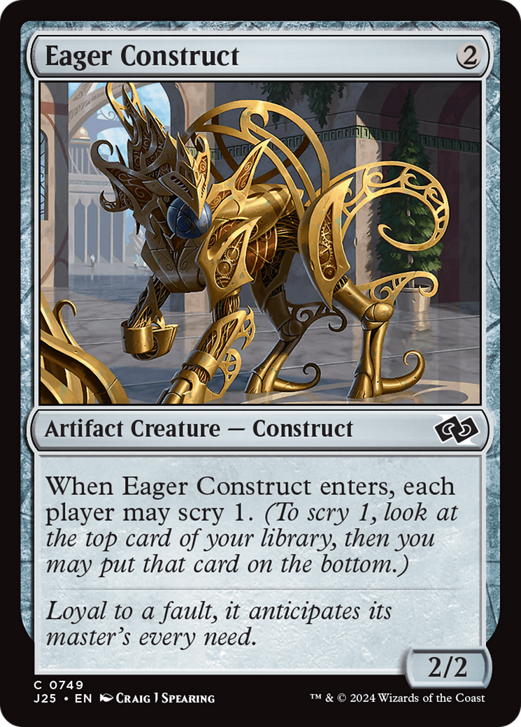 Eager Construct [Foundations Jumpstart] | The Time Vault CA