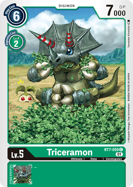 Triceramon [BT7-050] [Next Adventure] | The Time Vault CA