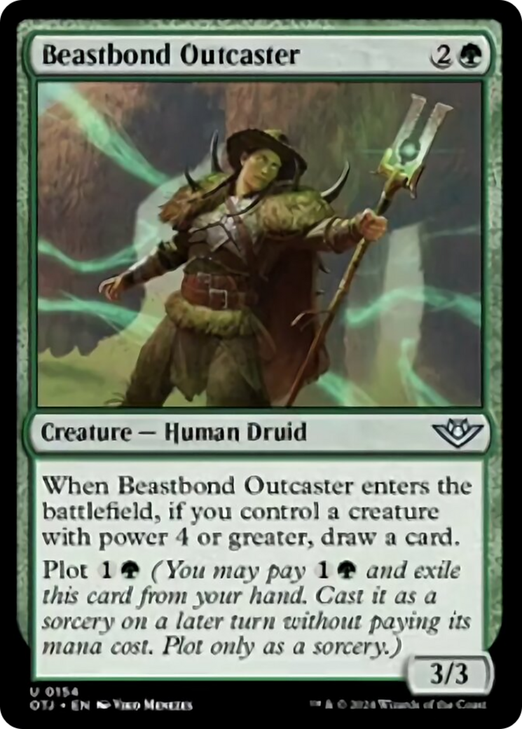 Beastbond Outcaster [Outlaws of Thunder Junction] | The Time Vault CA