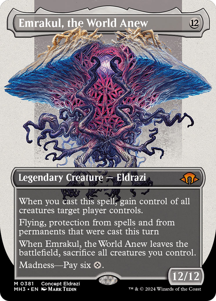 Emrakul, the World Anew (Borderless) [Modern Horizons 3] | The Time Vault CA