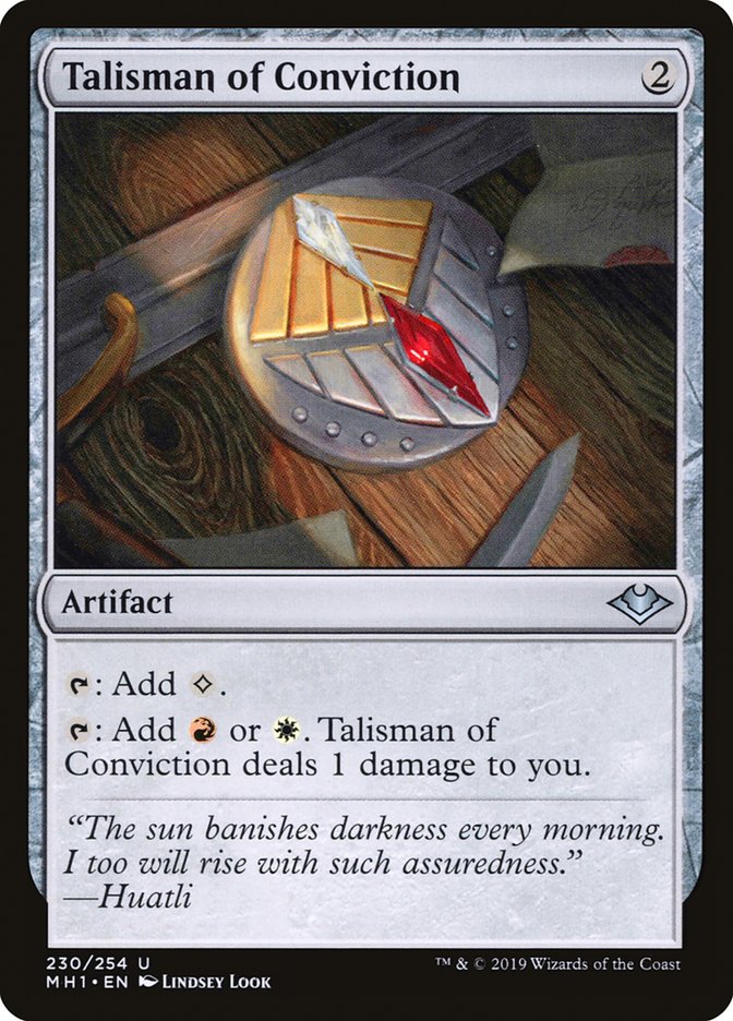 Talisman of Conviction [Modern Horizons] | The Time Vault CA