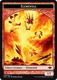 Elemental (008) // Squirrel (015) Double-Sided Token [Modern Horizons Tokens] | The Time Vault CA