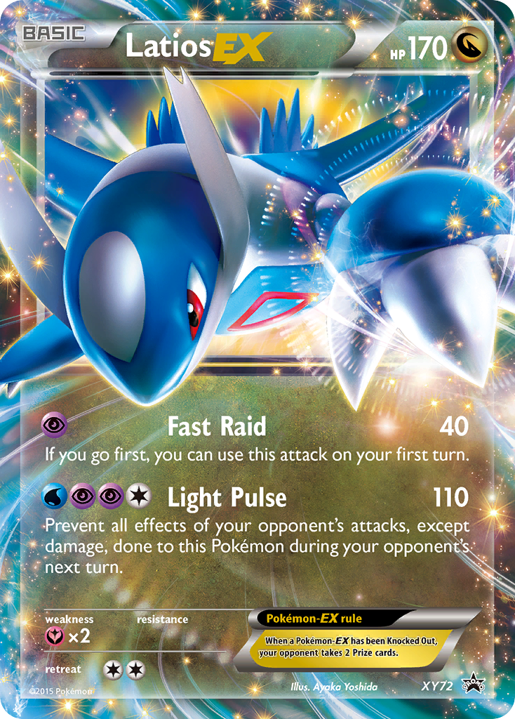 Latios EX (XY72) [XY: Black Star Promos] | The Time Vault CA