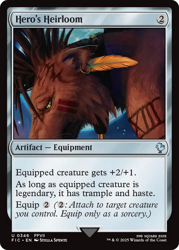 Hero's Heirloom [FINAL FANTASY Commander] | The Time Vault CA