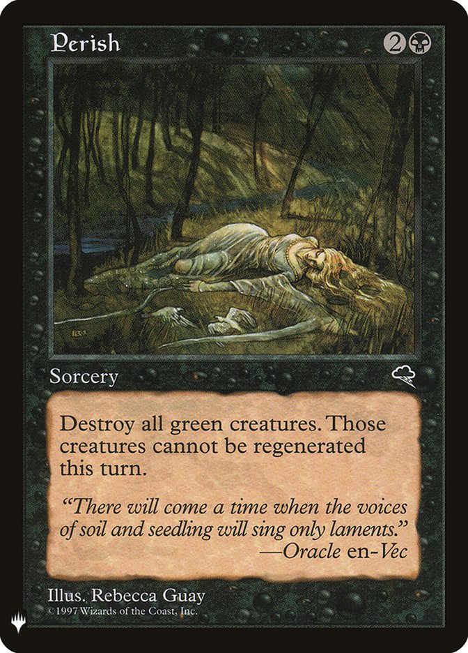 Perish [Mystery Booster] | The Time Vault CA