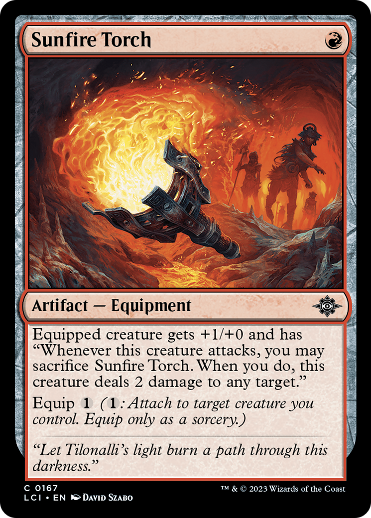 Sunfire Torch [The Lost Caverns of Ixalan] | The Time Vault CA