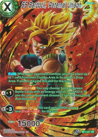 SS Bardock, Paternal Unison (SPR) (BT10-062) [Rise of the Unison Warrior 2nd Edition] | The Time Vault CA