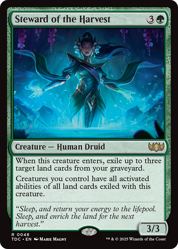 Steward of the Harvest [Tarkir: Dragonstorm Commander] | The Time Vault CA