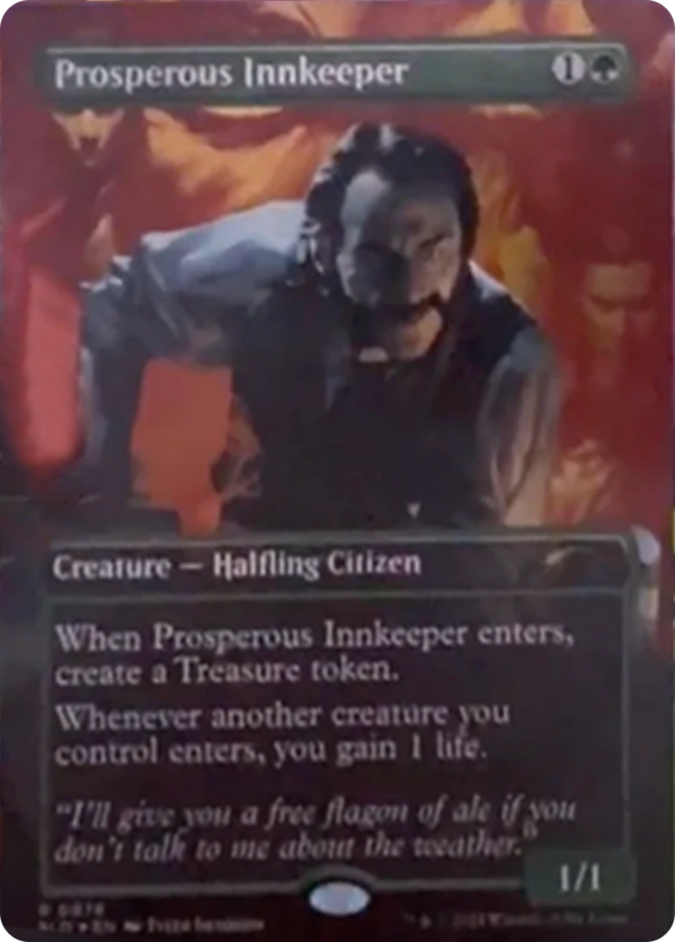 Prosperous Innkeeper (Rainbow Foil) [Secret Lair Drop Series] | The Time Vault CA