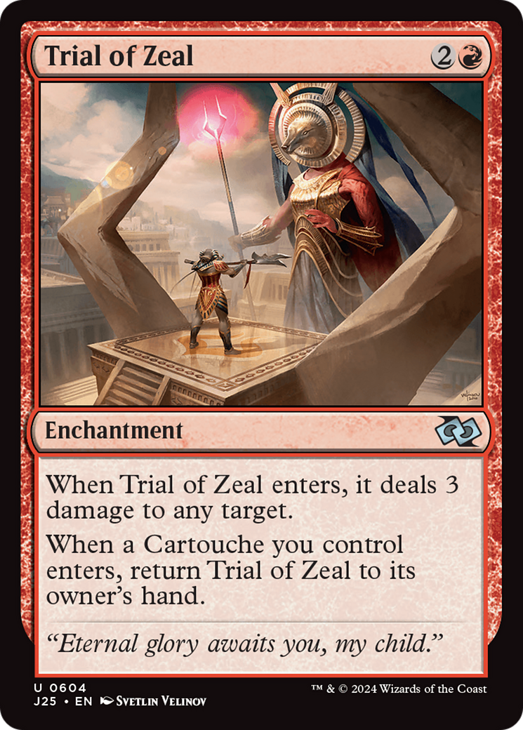 Trial of Zeal [Foundations Jumpstart] | The Time Vault CA
