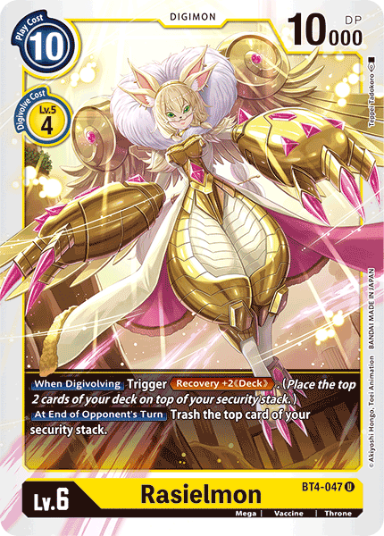 Rasielmon [BT4-047] [Great Legend] | The Time Vault CA