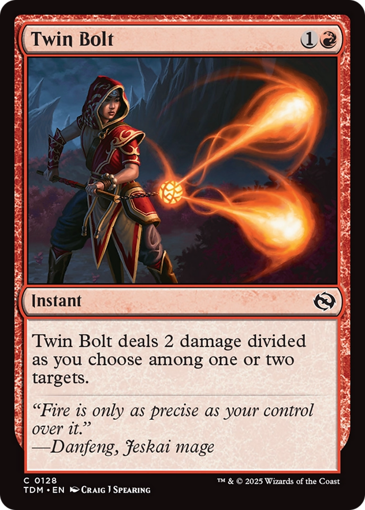 Twin Bolt [Tarkir: Dragonstorm] | The Time Vault CA