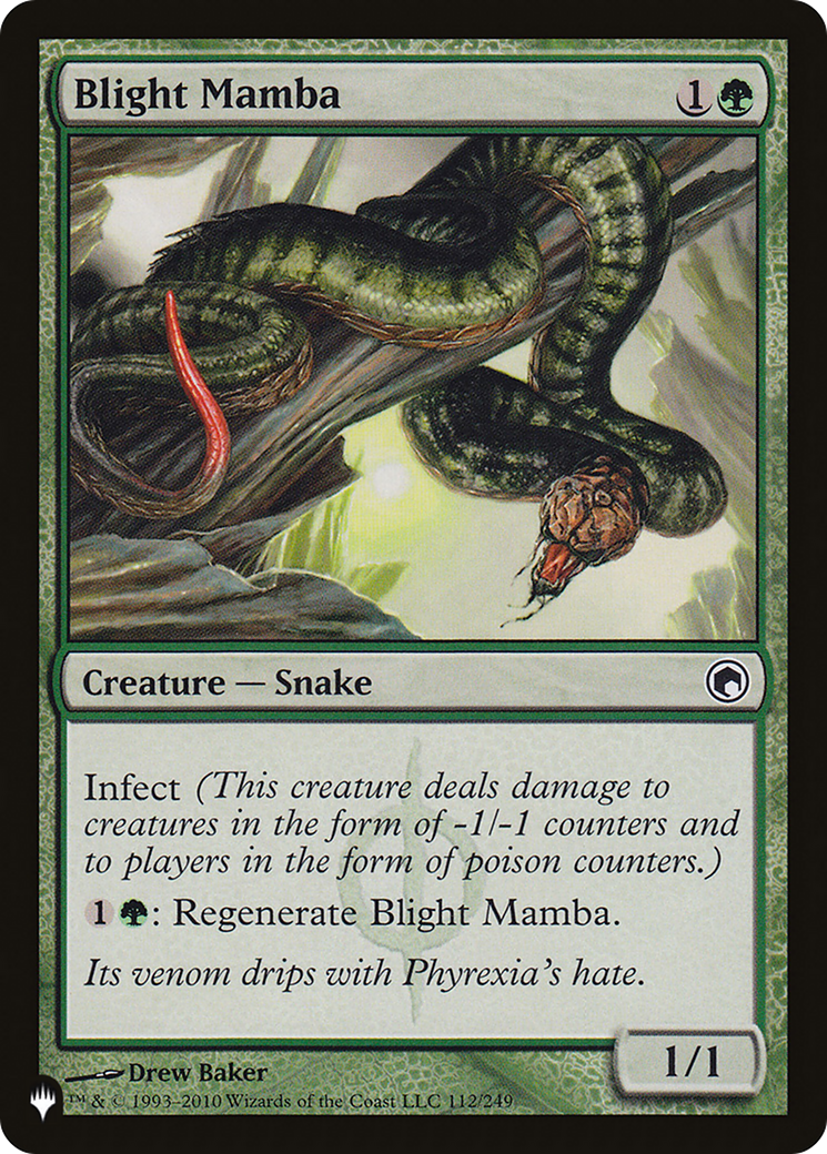 Blight Mamba [The List Reprints] | The Time Vault CA