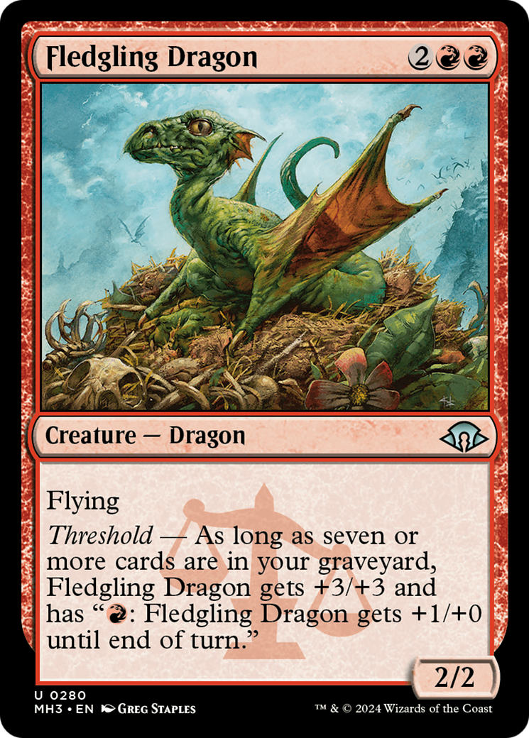 Fledgling Dragon [Modern Horizons 3] | The Time Vault CA