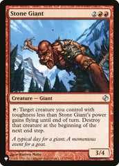 Stone Giant [The List] | The Time Vault CA