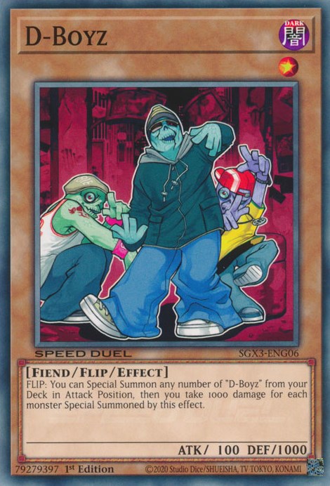 D-Boyz [SGX3-ENG06] Common | The Time Vault CA