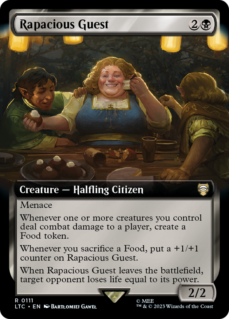 Rapacious Guest (Extended Art) [The Lord of the Rings: Tales of Middle-Earth Commander] | The Time Vault CA