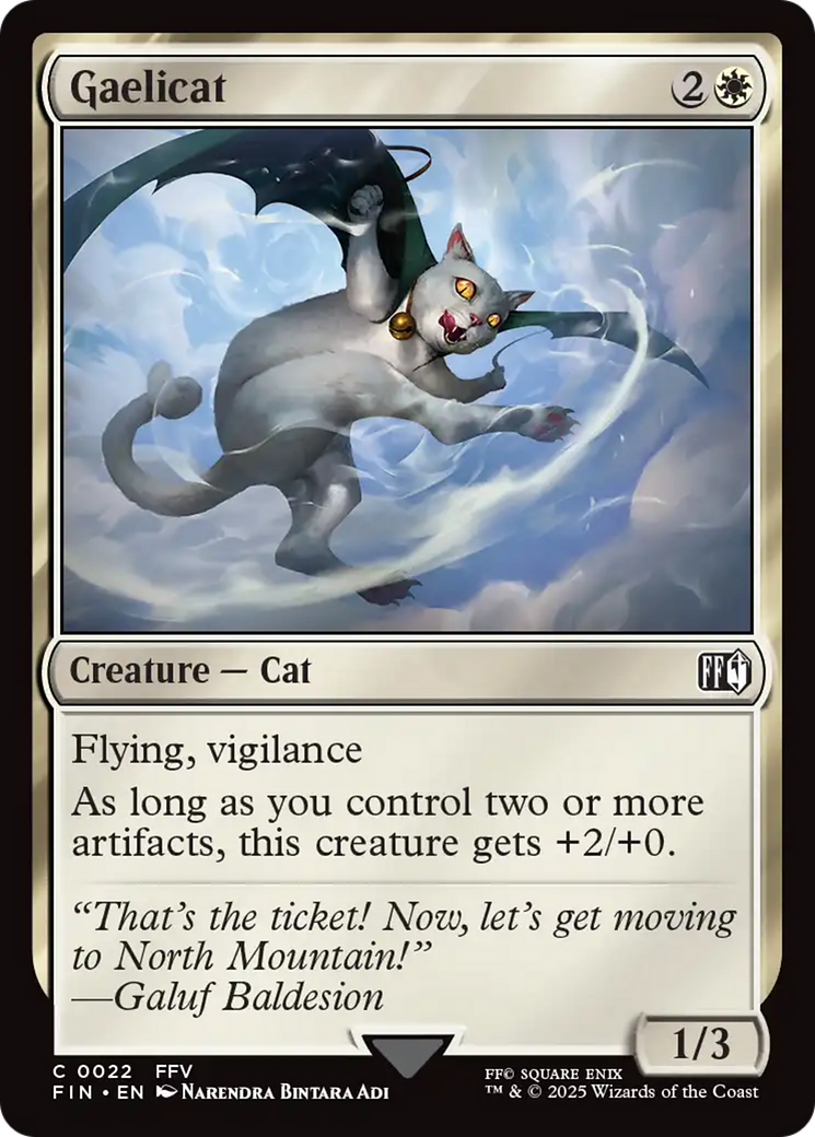 Gaelicat [FINAL FANTASY] | The Time Vault CA