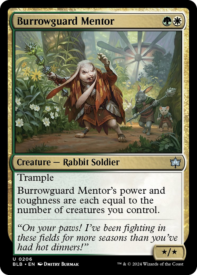 Burrowguard Mentor [Bloomburrow] | The Time Vault CA