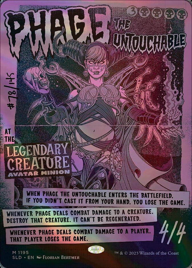 Phage the Untouchable [Secret Lair Drop Series] | The Time Vault CA